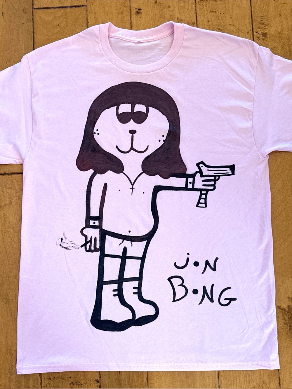 Pink Graphic Tee